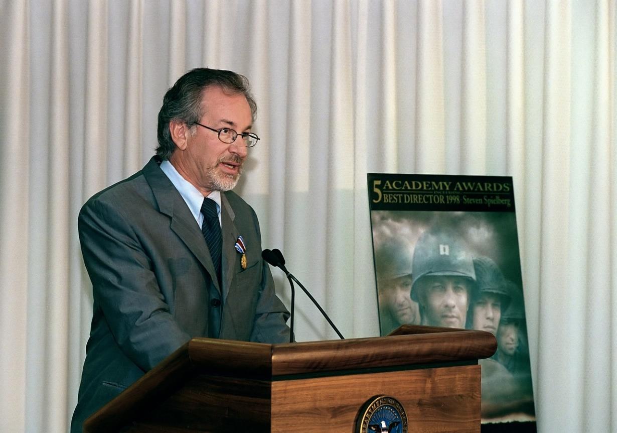 Steven Spielberg, réalisateur connu mondialement pour ses chefs-d’œuvre